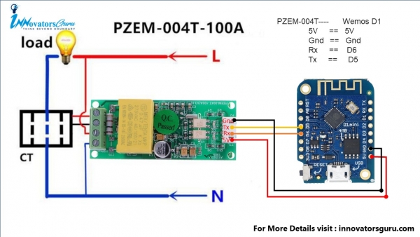 Pzem 004t схема