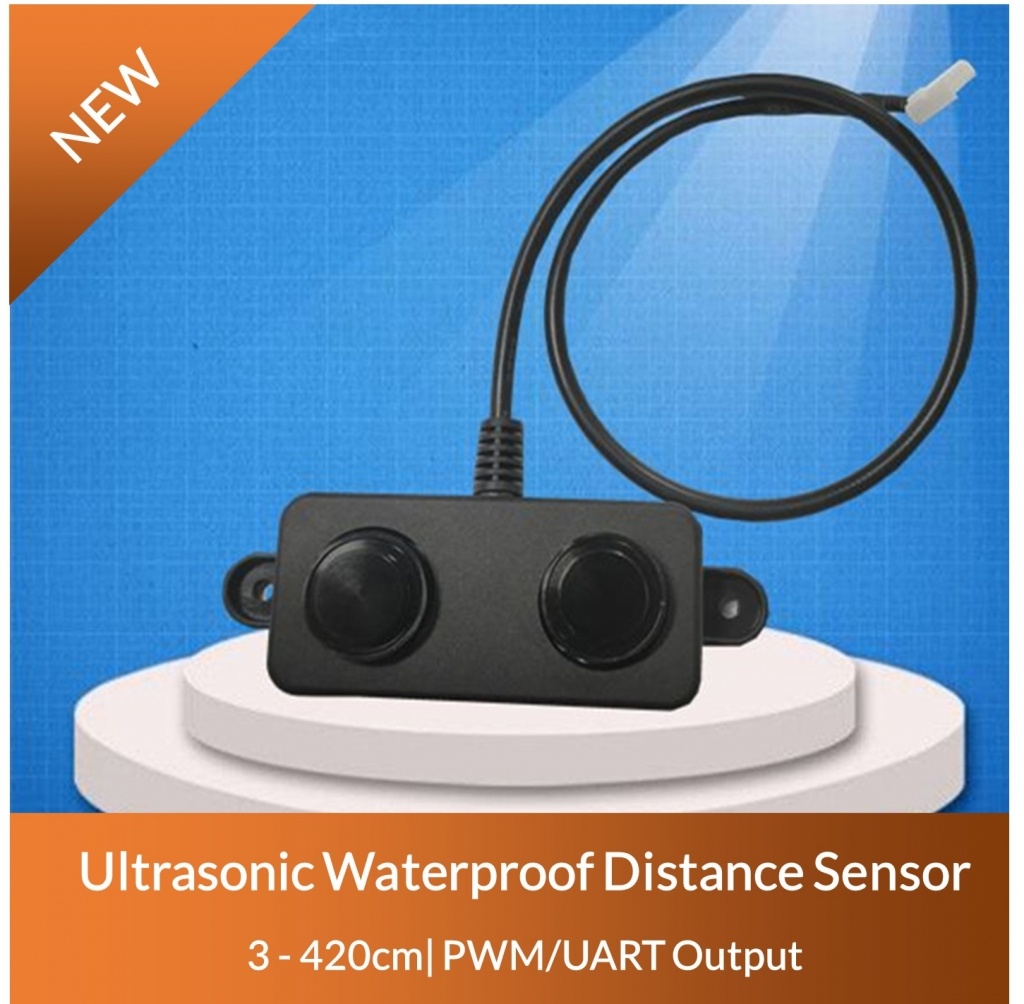 GP2Y0E03 alternative ranging ultrasonic waterproof distance sensor