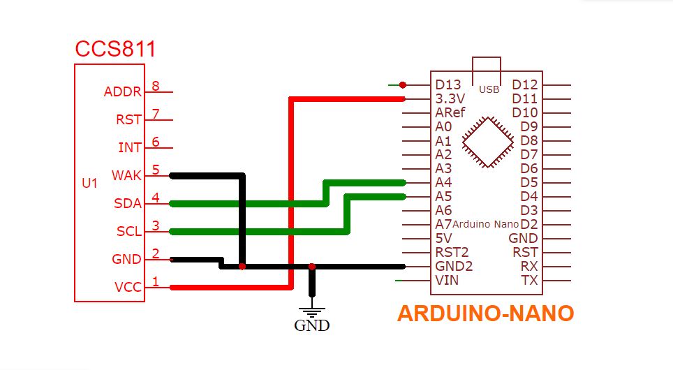 ccs811 air quality sensor