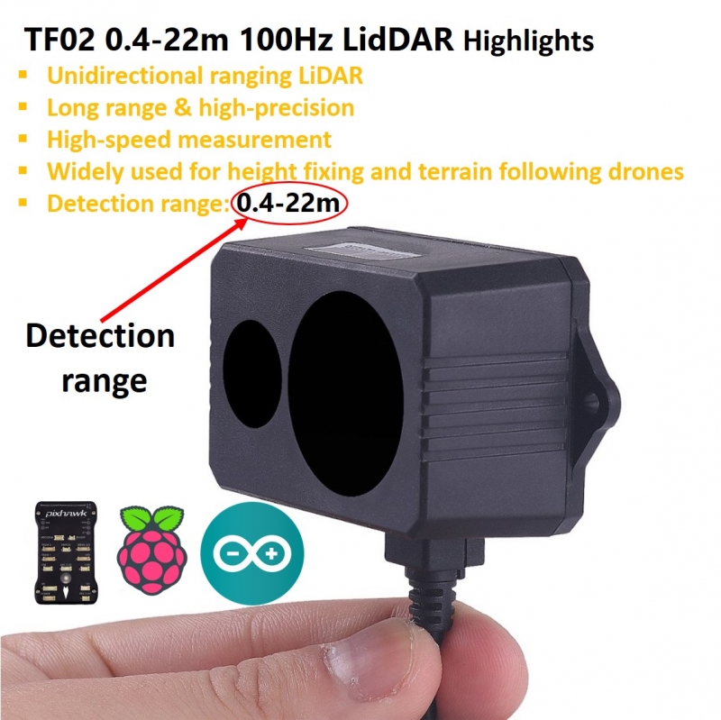 TF02 Lidar For Arduino And Pixhawk | How To Use